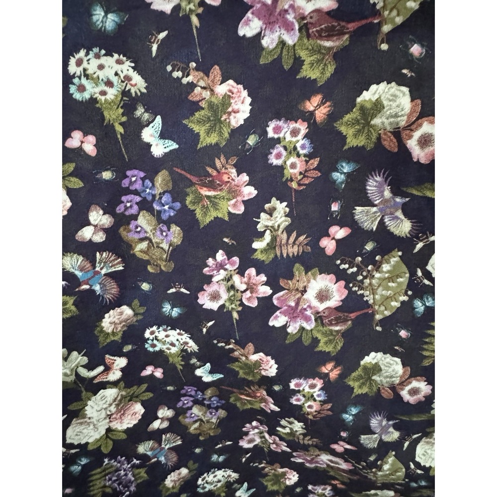 Denim & Flower Ricky Singh X-Large Long sleeve Dress Shirt Floral Pattern NWT - Picture 4 of 5